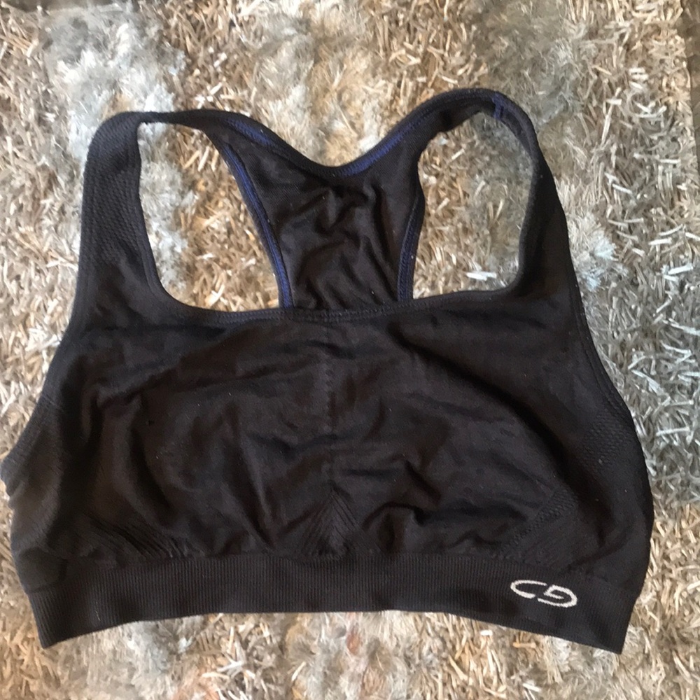 C9 BY CHAMPION SPORTS BRA BLACK RACERBACK SPORTS BRA SIZE MEDIUM